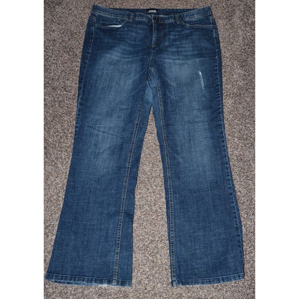 Tommy Hilfiger Women’s Classic Fit‎ Midrise boot Jeans sz 18 40X31 Dated 2010